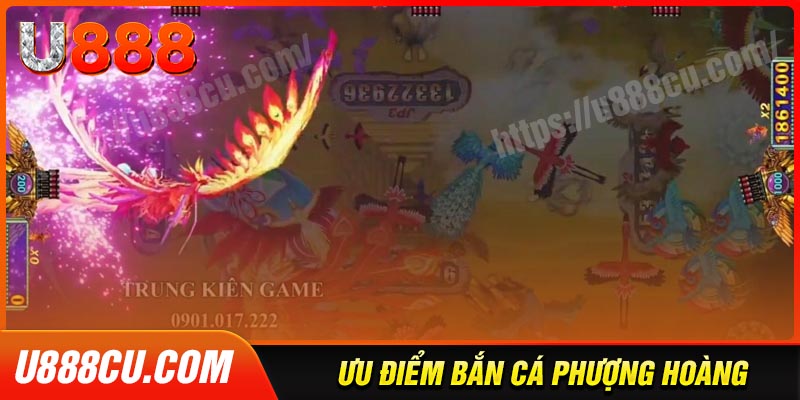 Điểm nổi bật trong game bắn cá Phượng Hoàng