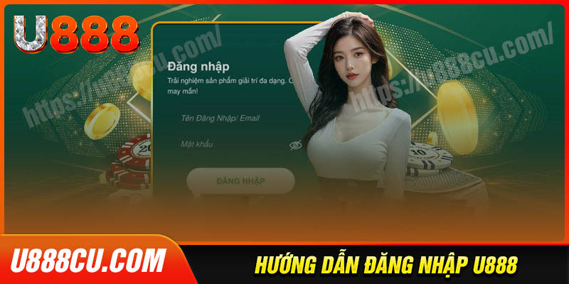 Hướng dẫn các bước đăng nhập U888 thần tốc
