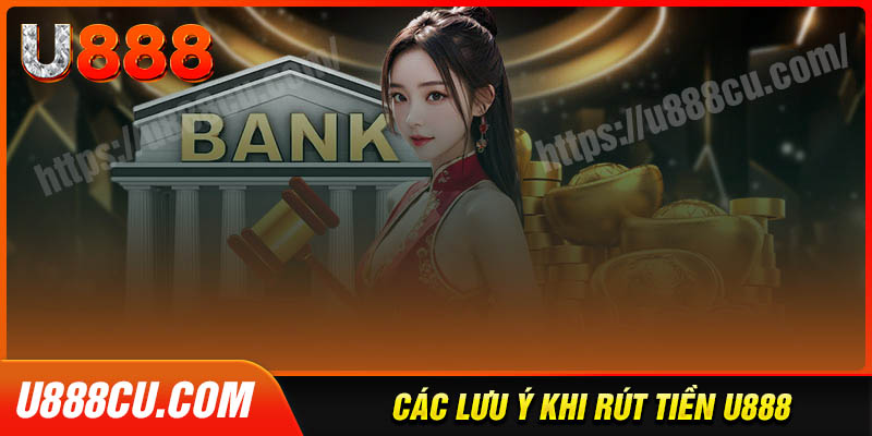 Lưu ý quan trọng khi thực hiện rút tiền U888