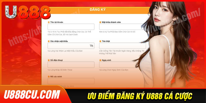 Top những lý do mà hội viên nên đăng ký tài khoản U888