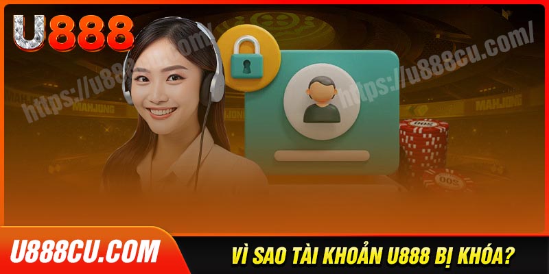 Trường hợp nào tài khoản u888 bị khoá?