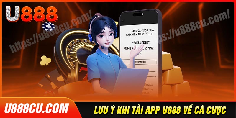 Tải app U888 - Cá cược dễ dàng, mọi nơi mọi lúc